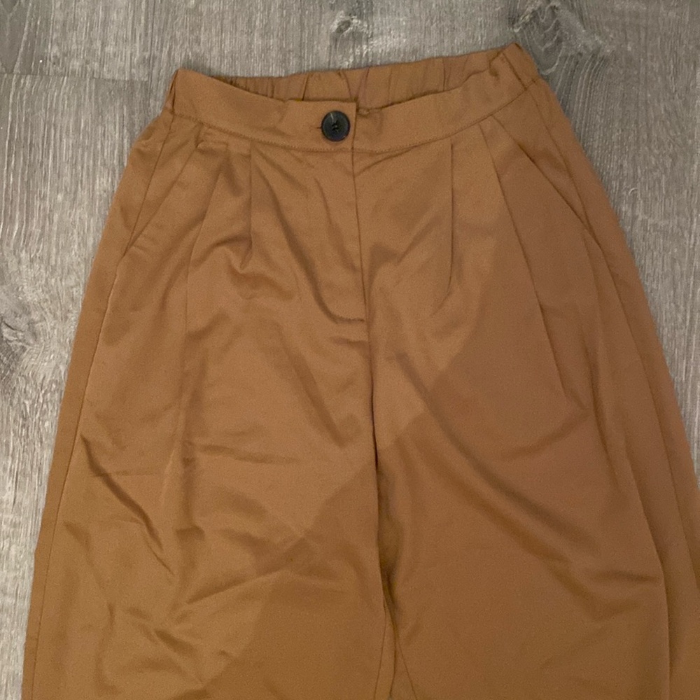 Chestnut dress pants from SHEIN